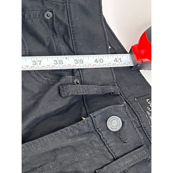 Lucky Brand Men’s 121 Slim Straight Stretch Pants, Black, Size 29 x 32 - Picture 11 of 16